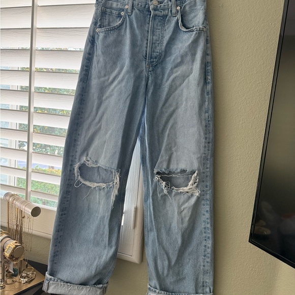 Citizens Of Humanity Relaxed Fit Light Blue Jeans